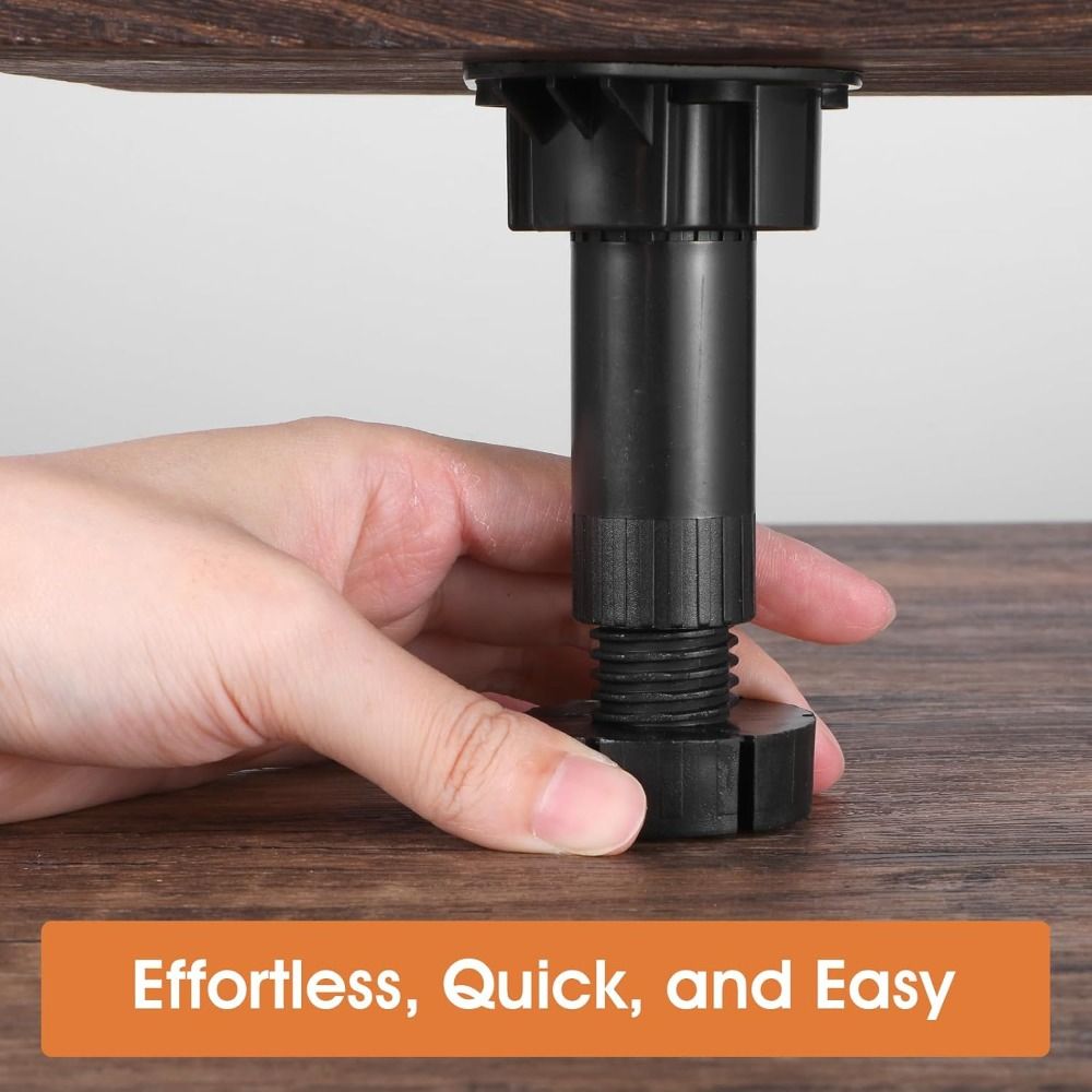 Cabinet Hinge Overlay - Pieds de meubles réglables en hauteur,