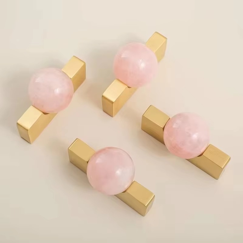 Boule de cristal blanche + poi - Furniture Hardware Drop Pulls avis et prix
