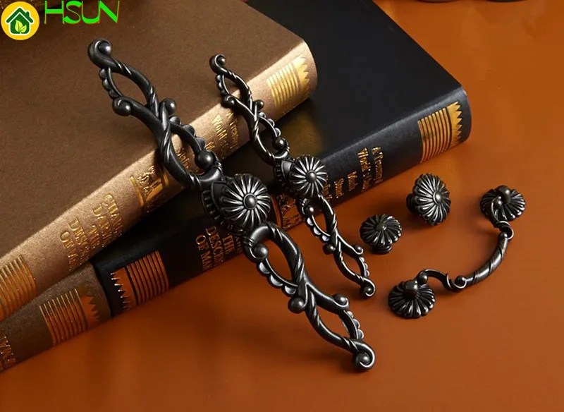 2 pièces rétro commode en méta - Furniture Hardware Drop Pulls avis et prix