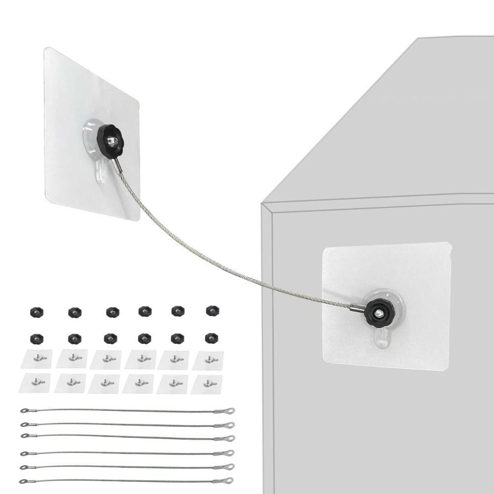 Lot de 6 attaches anti-bascule - Furniture Hardware Manufacturer avis et prix