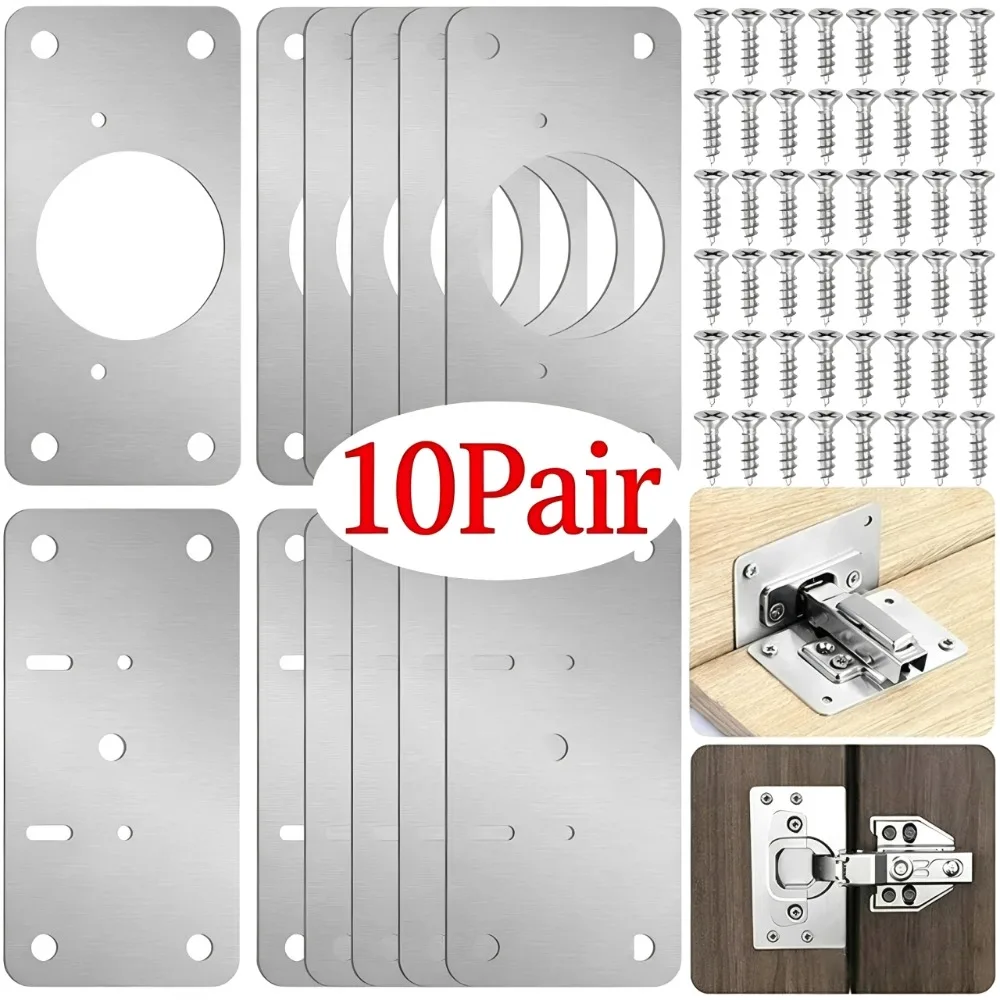 10/1 Paires de Plaques de Répa - Cabinet Hinge Overlay avis et prix
